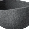 Scheurich Pflanzschale Wave Globe Bowl Serie 252 schwarz granit Ø 40 cm
