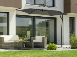 Schneider Ampelschirm Genua anthrazit Ø 300 cm