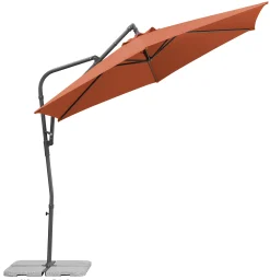 Schneider Ampelschirm Genua terracotta Ø 300 cm