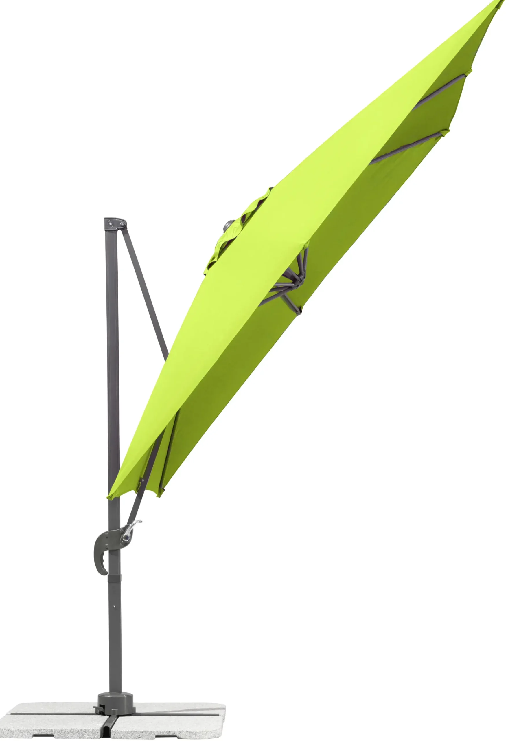Schneider Ampelschirm Rhodos Junior apfelgrün 270 x 270 cm
