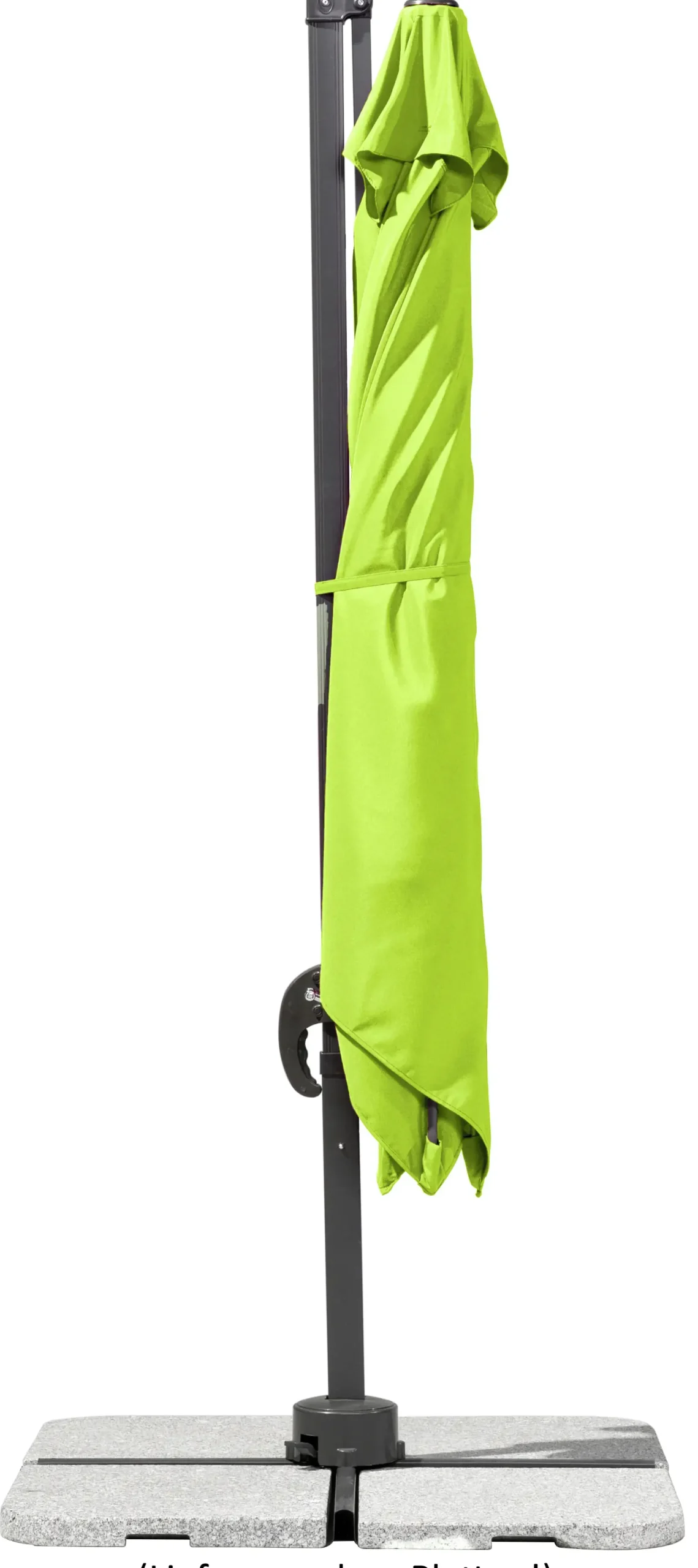 Schneider Ampelschirm Rhodos Junior apfelgrün 270 x 270 cm
