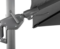 Schneider Ampelschirm Rhodos Twist anthrazit 350 x 260 cm