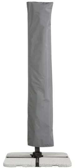 Schneider Ampelschirm Rhodos Twist anthrazit 350 x 260 cm