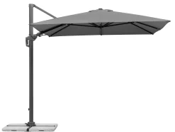 Schneider Ampelschirm Rhodos Twist anthrazit 350 x 260 cm