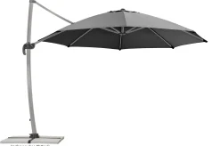 Schneider Ampelschirm Rhodos Rondo anthrazit, Ø 350 cm