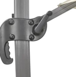 Schneider Ampelschirm Rhodos Rondo sand Ø 350 cm