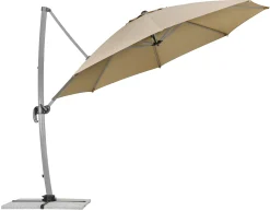 Schneider Ampelschirm Rhodos Rondo sand Ø 350 cm