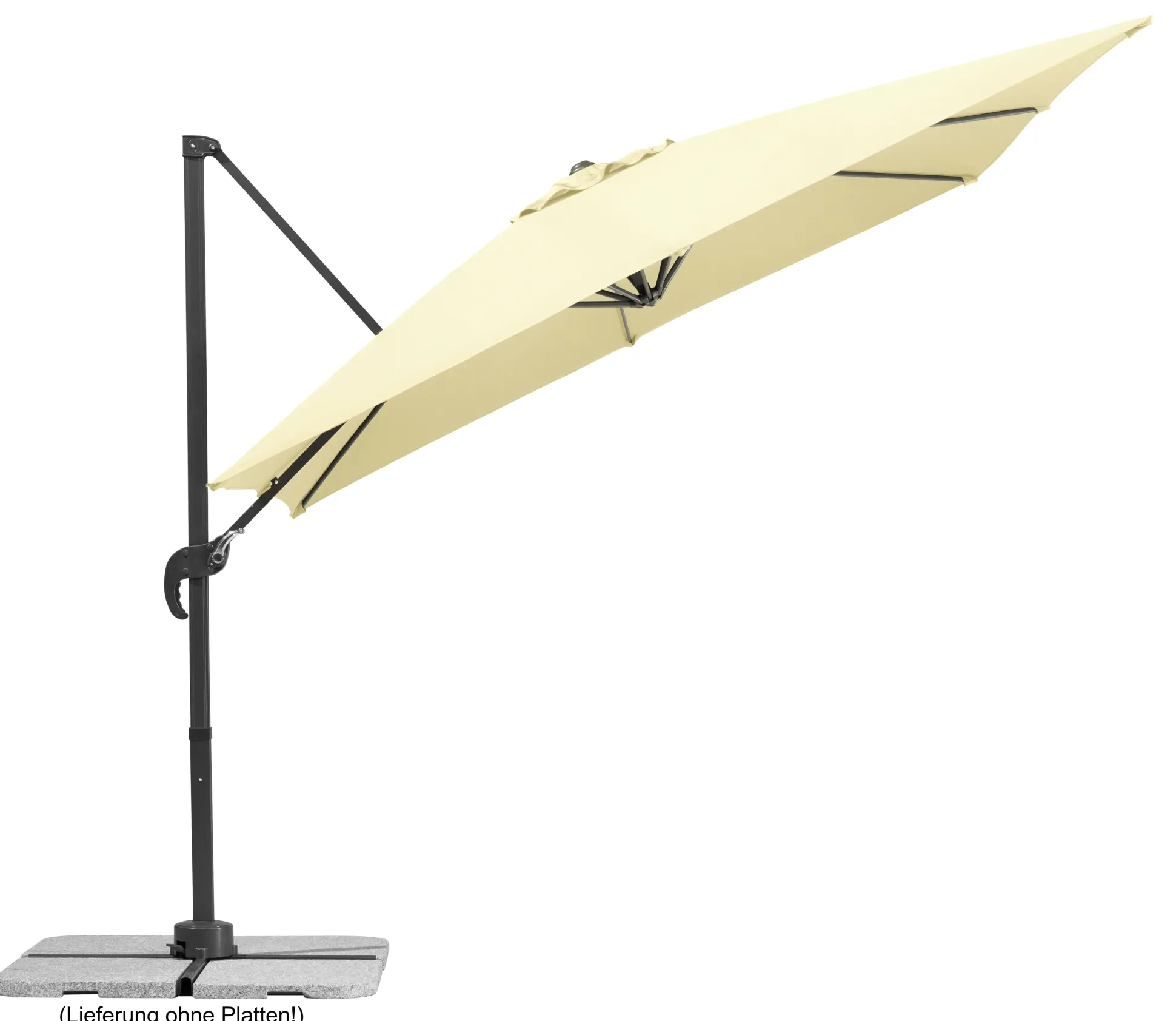 Schneider Ampelschirm Rhodos Junior natur 270 x 270 cm