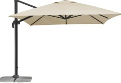 Schneider Ampelschirm Rhodos Grande natur 300 x 400 cm