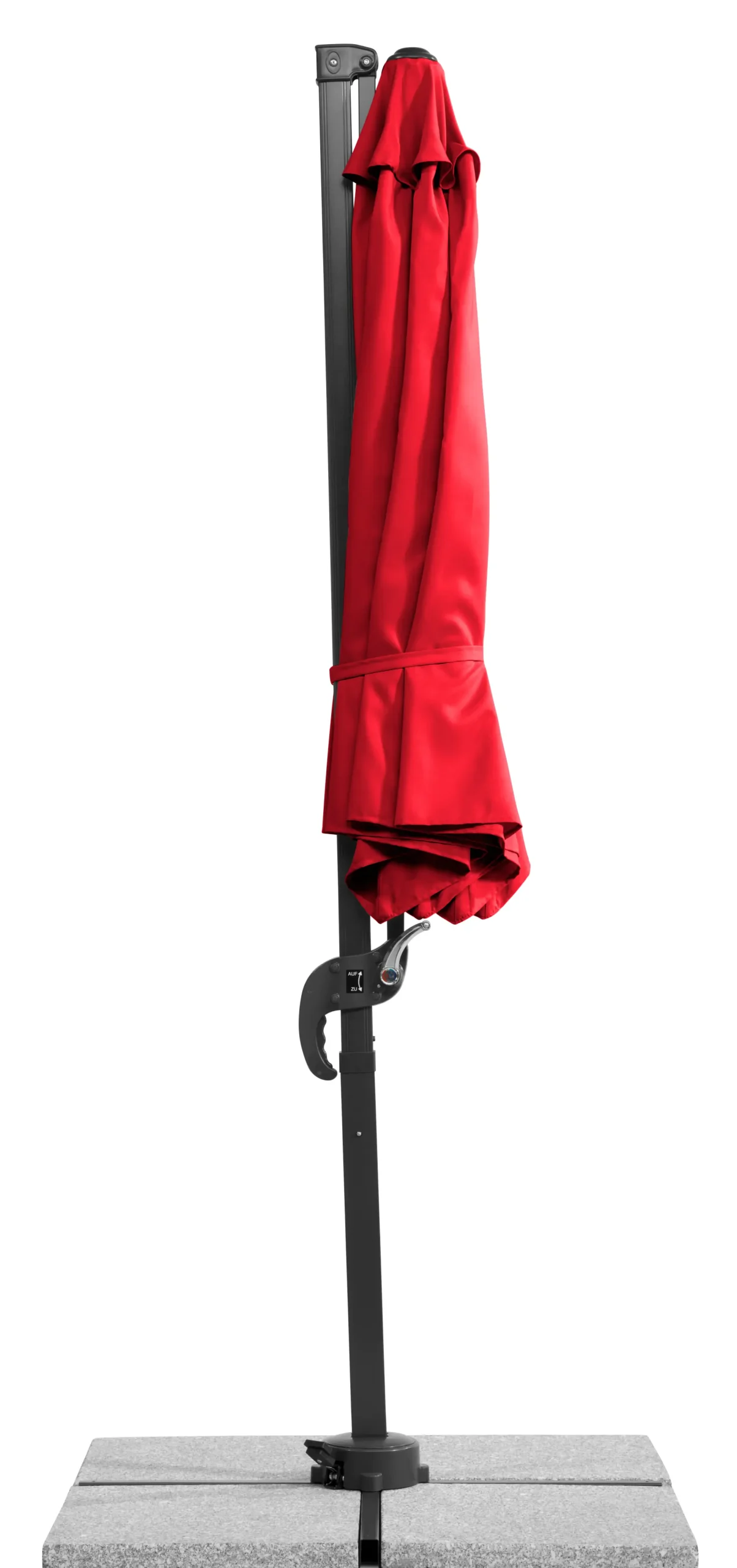 Schneider Ampelschirm Rhodos Junior rot Ø 300 cm