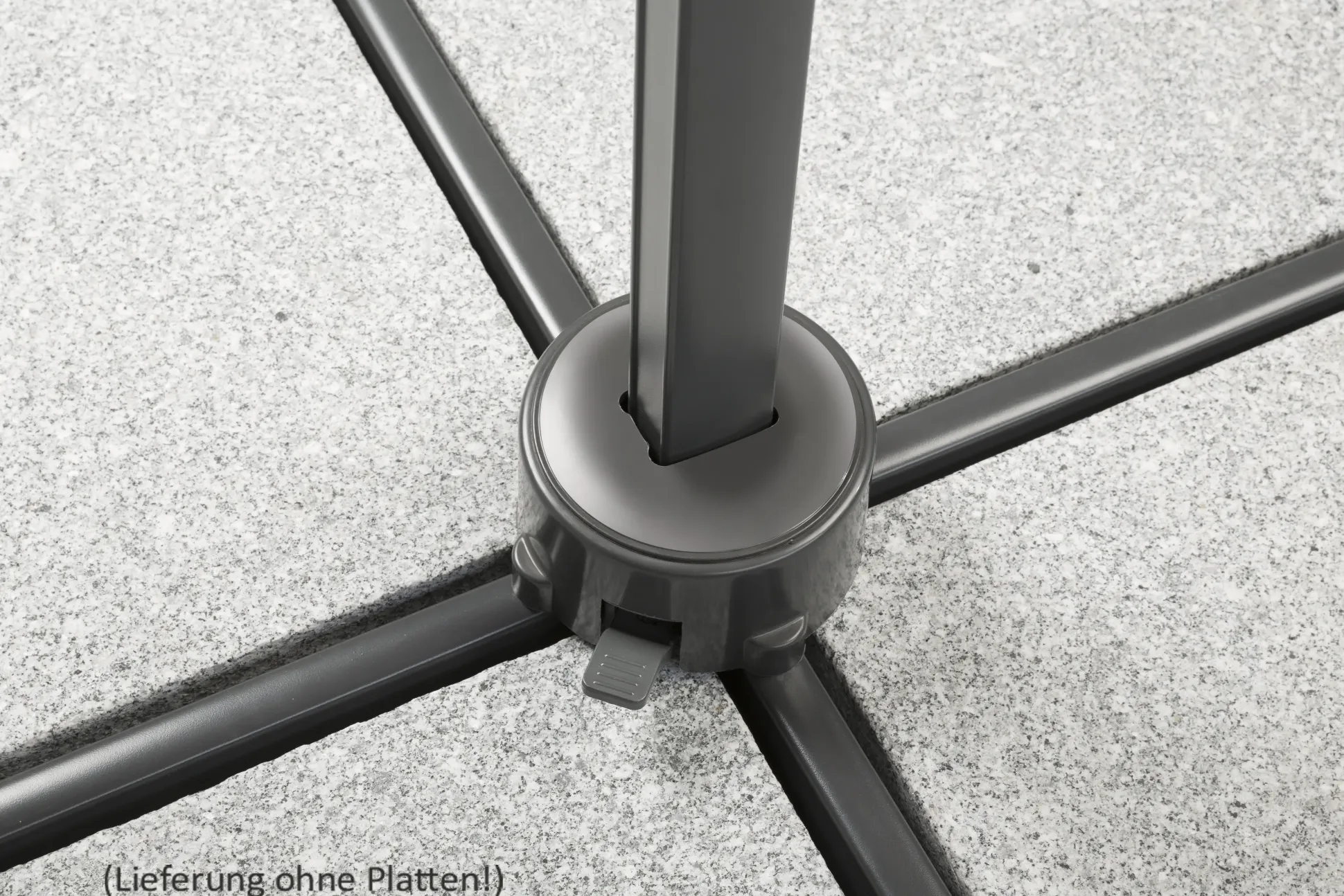 Schneider Ampelschirm Rhodos Junior rot Ø 300 cm