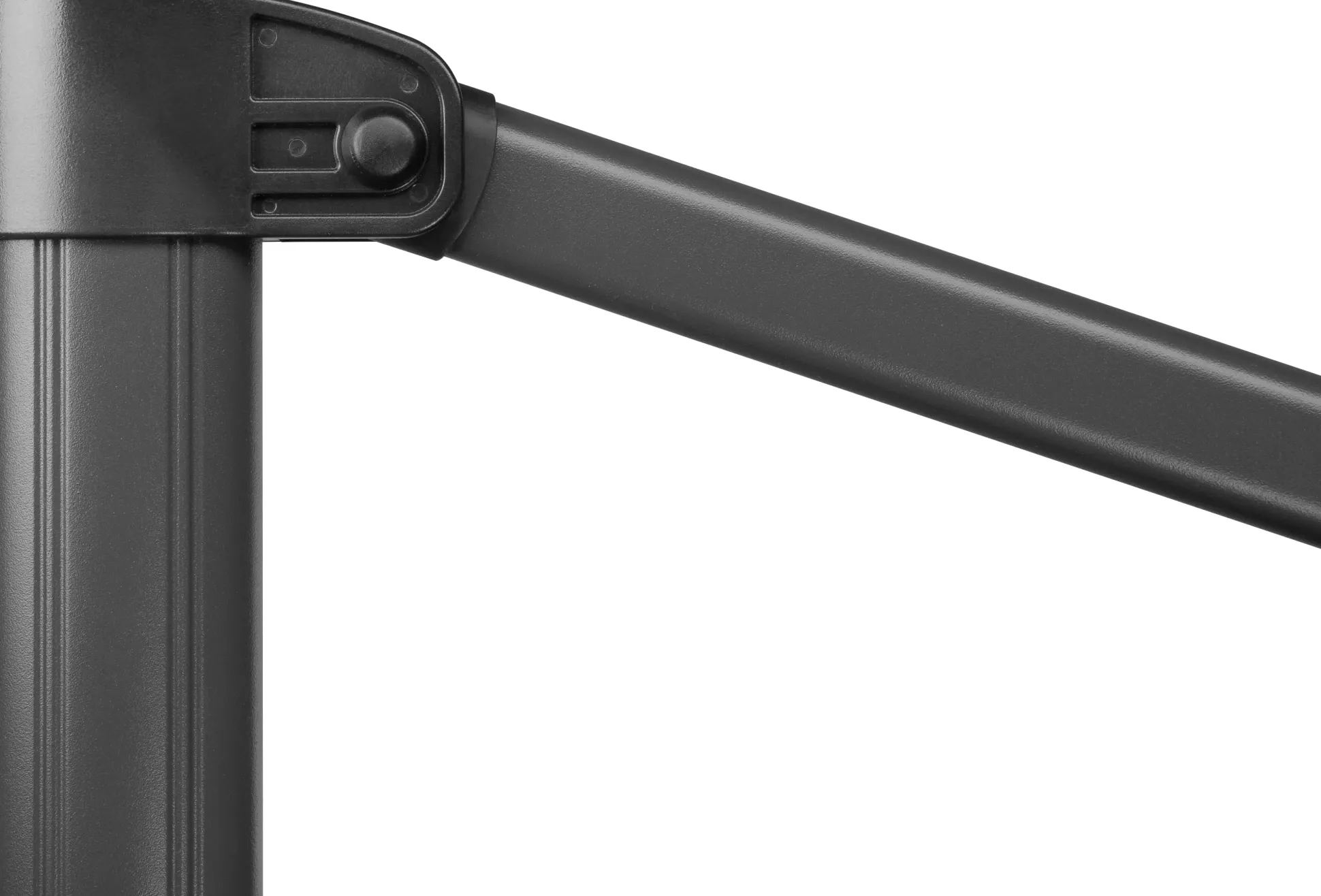 Schneider Ampelschirm Rhodos Blacklight anthrazit Ø 300 cm