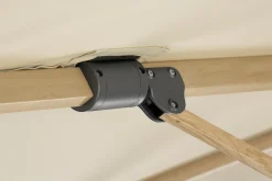 Schneider Ampelschirm Rhodos Twist Woody natur 300 x 300 cm