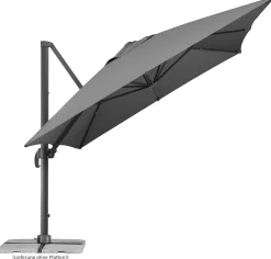 Schneider Ampelschirm Rhodos Grande anthrazit 300 x 400 cm