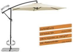 Schneider Ampelschirm Venus natur Ø 300 cm