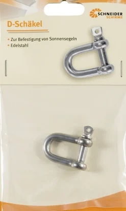 Schneider D-Schäkel für Sonnensegel