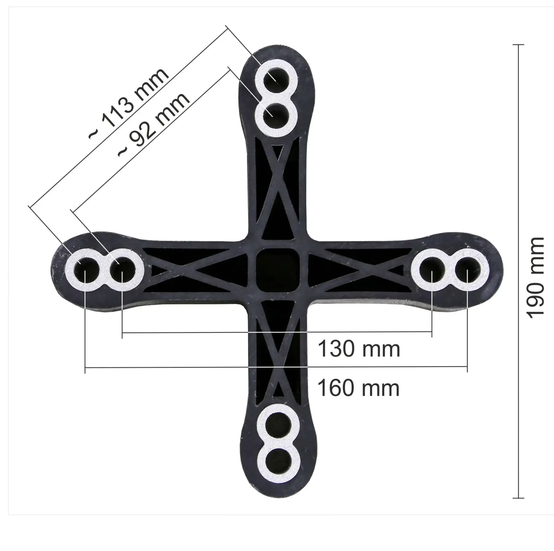 Schneider Einlegeplatten für Ampelschirme 4er-Set