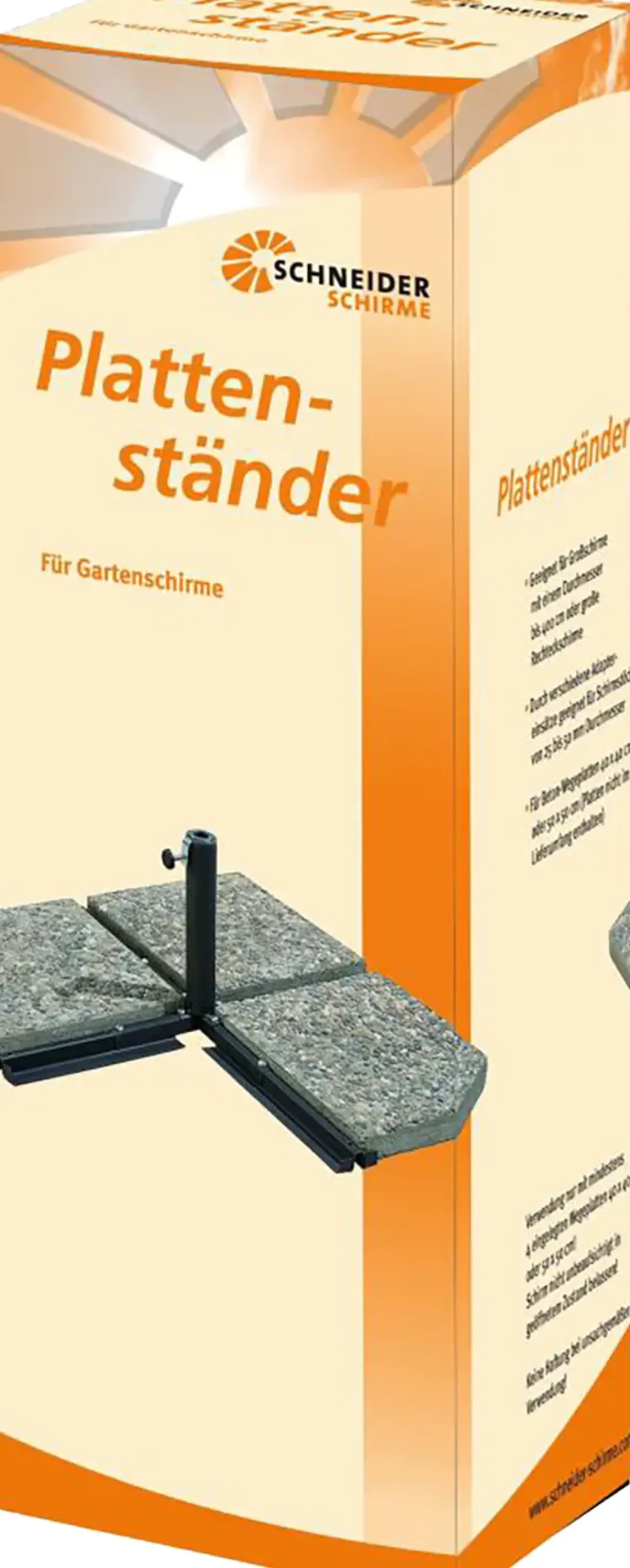 Schneider Platten-Schirmständer Ø 25-50 mm
