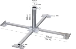Schneider Plattenständer extra schwer