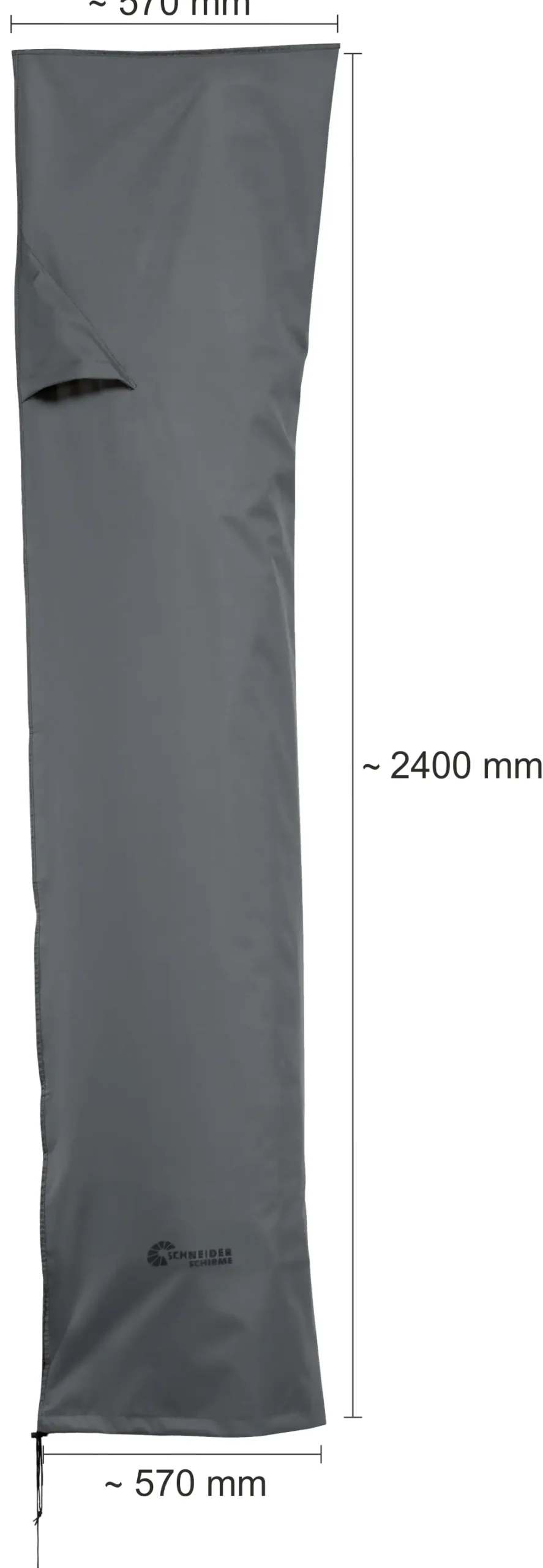 Schneider Premium Schutzhülle für Ampelschirme bis 400 cm Ø und 300 x 300 cm