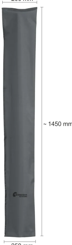 Schneider Premium Schutzhülle für Schirme bis 200 cm Ø und 225 x 120 cm