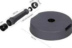 Schneider Schirmständer Beton 20 kg anthrazit