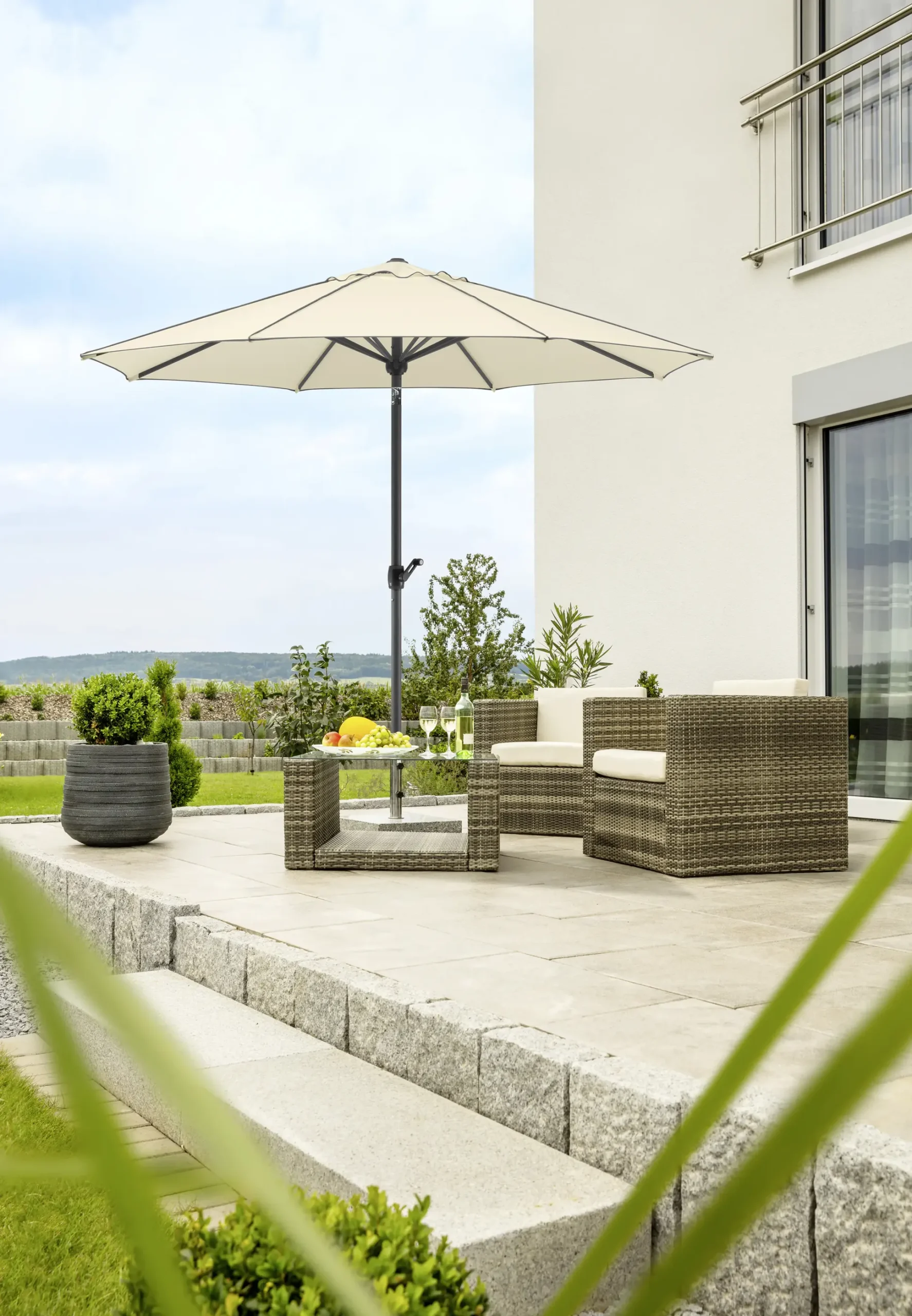 Schneider Sonnenschirm Adria natur Ø 300 cm
