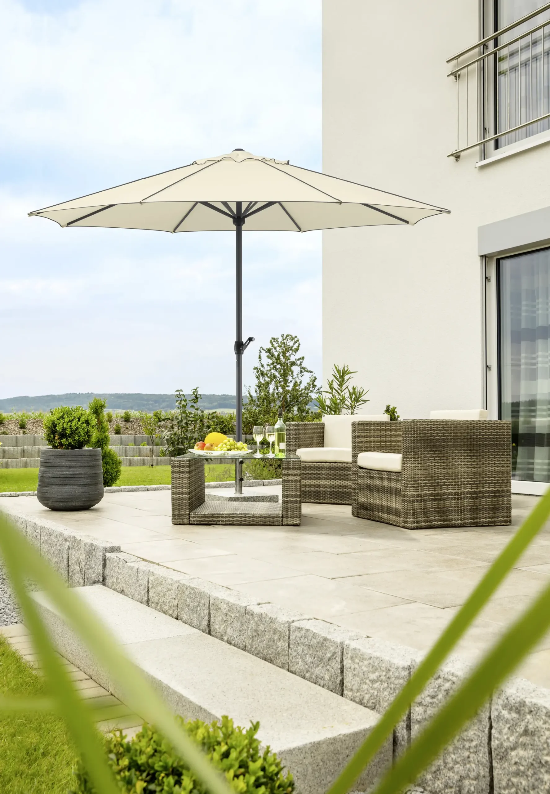 Schneider Sonnenschirm Adria natur Ø 350 cm