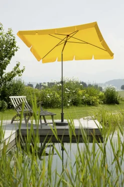 Schneider Sonnenschirm Aquila goldgelb 225 x 120 cm