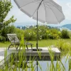 Schneider Sonnenschirm Aquila silbergrau, Ø 250 cm