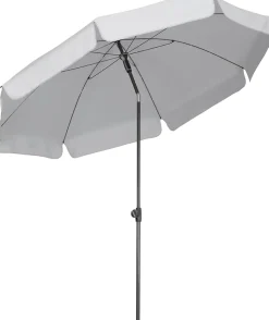Schneider Sonnenschirm Aquila silbergrau Ø 200 cm