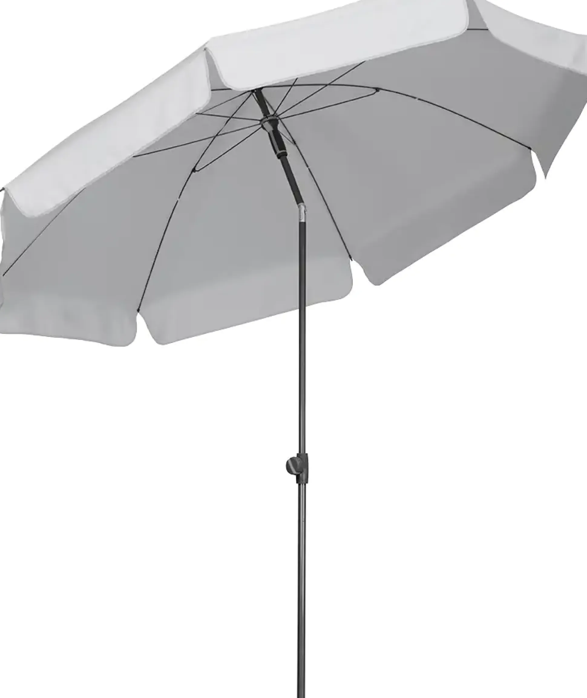 Schneider Sonnenschirm Aquila silbergrau Ø 200 cm