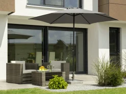 Schneider Sonnenschirm Bergamo anthrazit Ø 300 cm