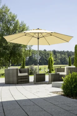 Schneider Sonnenschirm Gemini natur Ø 360 cm