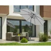 Schneider Sonnenschirm Harlem silbergrau Ø 270 cm