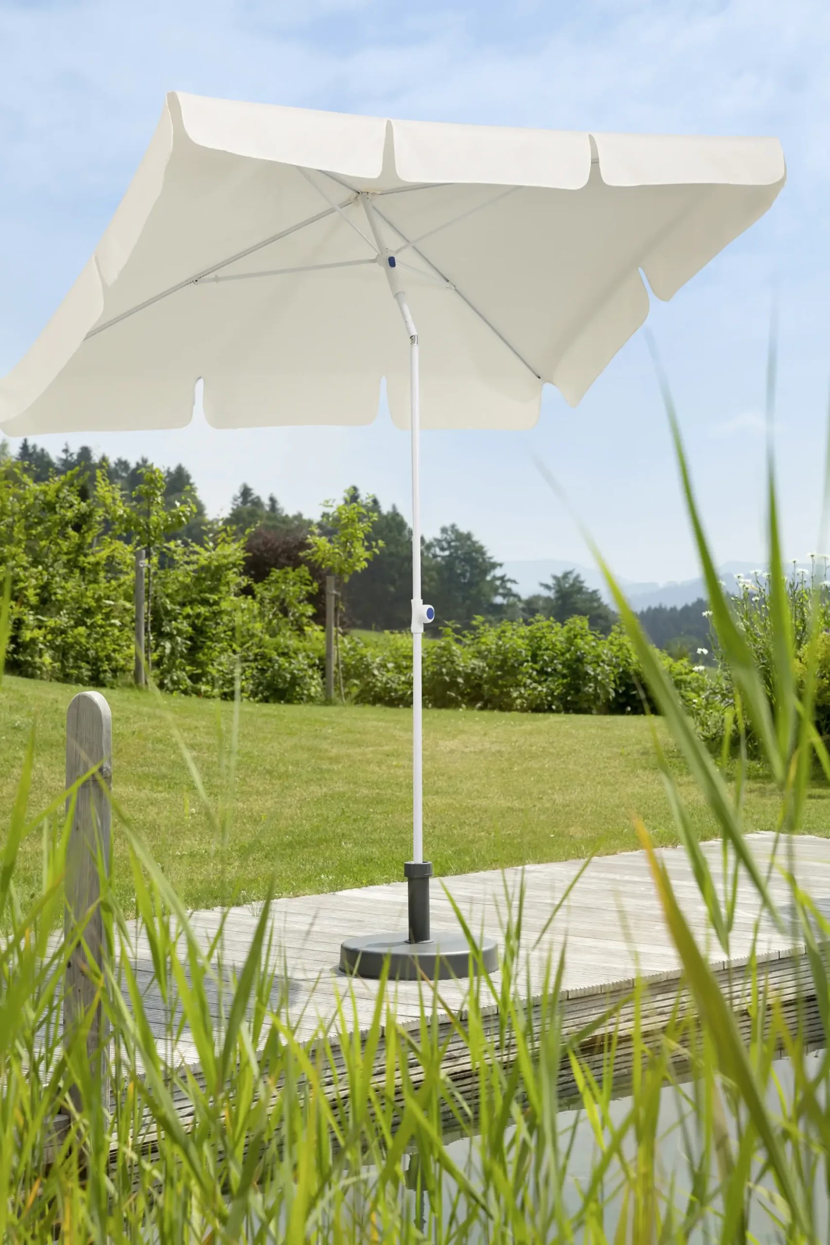 Schneider Sonnenschirm Ibiza natur 180 x 120 cm