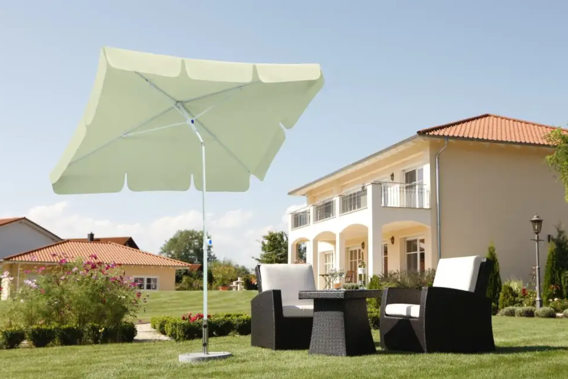 Schneider Sonnenschirm Ibiza natur 180 x 120 cm