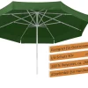 Schneider Sonnenschirm Jumbo grün Ø 300 cm