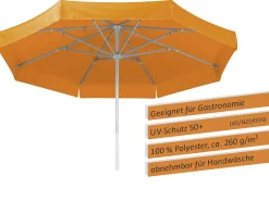 Schneider Sonnenschirm Jumbo orange Ø 400 cm