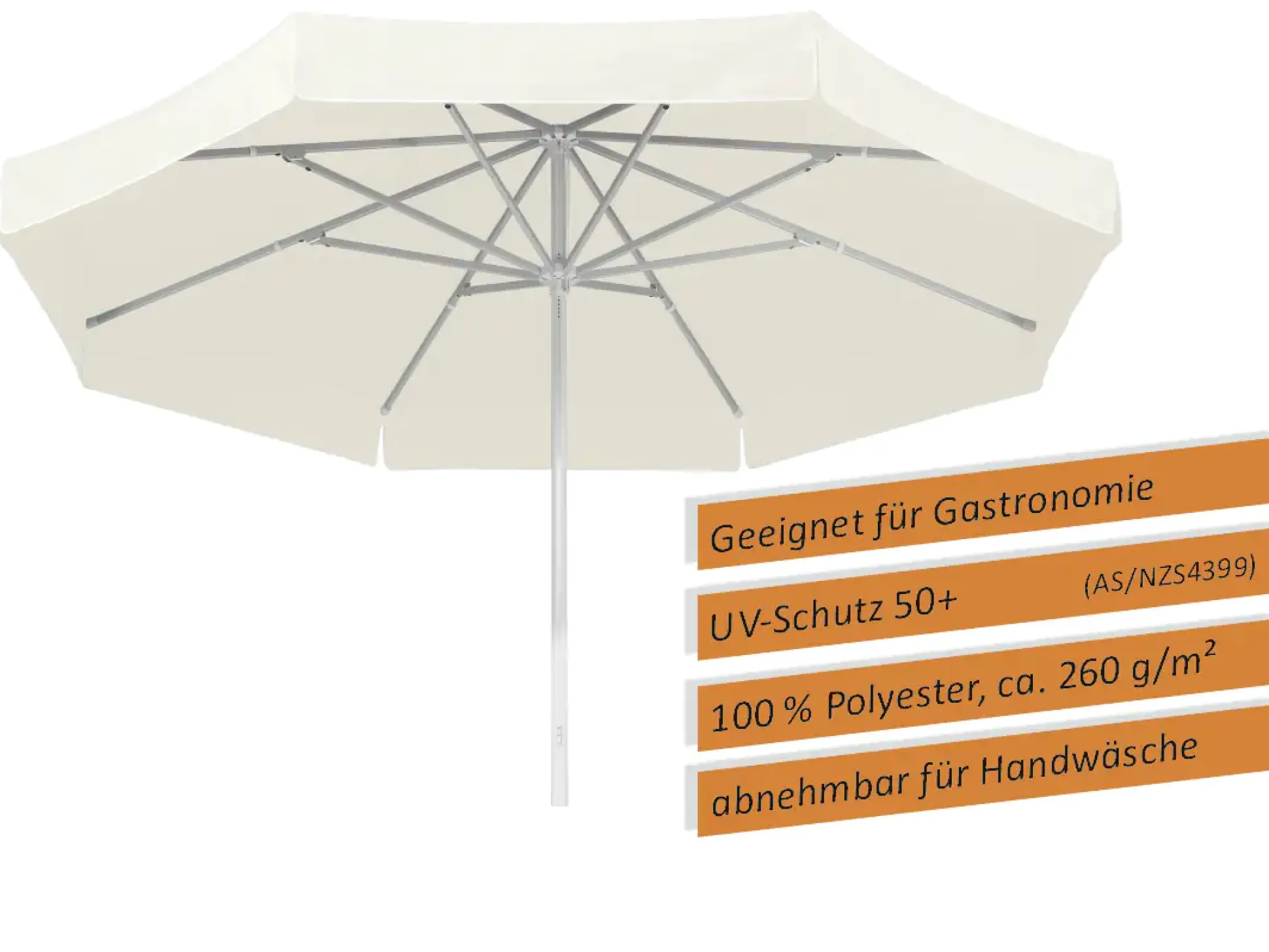 Schneider Sonnenschirm Jumbo natur Ø 300 cm