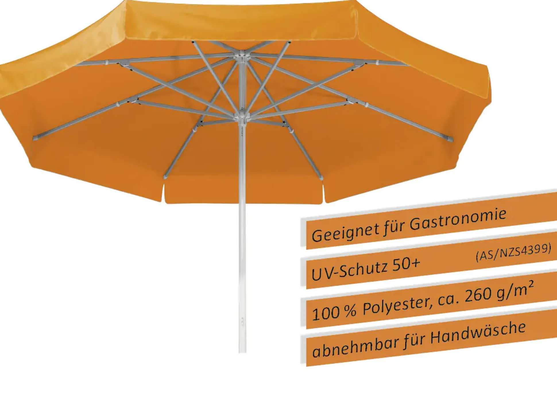 Schneider Sonnenschirm Jumbo orange Ø 300 cm