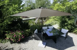 Schneider Sonnenschirm Korsika braun Ø 320 cm
