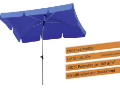 Schneider Sonnenschirm Locarno royalblau 180 x 120 cm