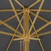 Schneider Sonnenschirm Malaga anthrazit Ø 300 cm