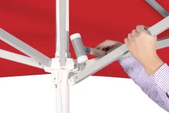Schneider Sonnenschirm Quadro rot 300 x 300 cm