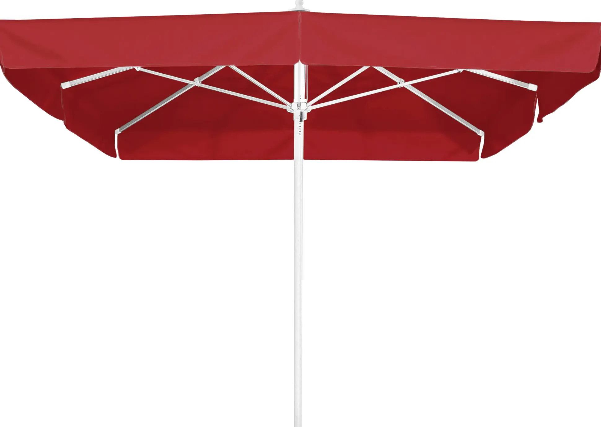 Schneider Sonnenschirm Quadro rot 300 x 300 cm