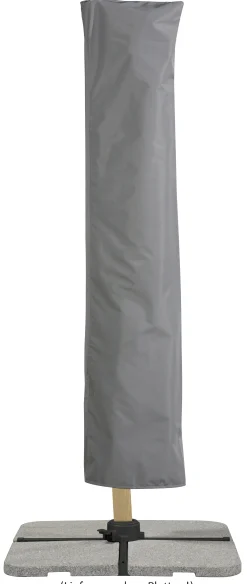 Schneider Sonnenschirm Rhodos Twist Woody anthrazit 300 x 300 cm