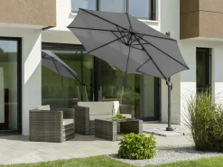Schneider Sonnenschirm Rhodos Junior anthrazit Ø 300 cm