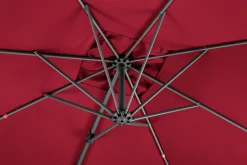 Schneider Sonnenschirm Rhodos Junior rot 270 x 270 cm