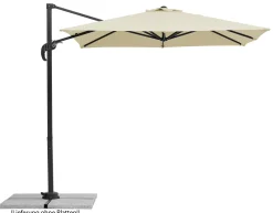 Schneider Sonnenschirm Rhodos Junior natur 230 x 230 cm